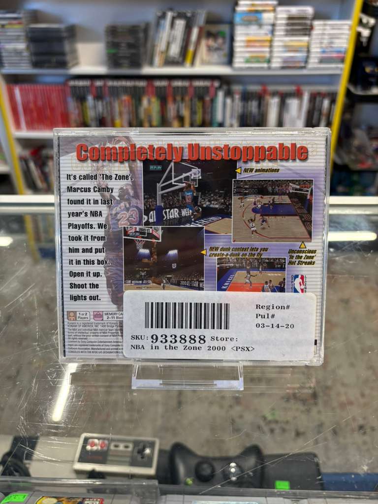 NBA In the Zone 2000 - PlayStation