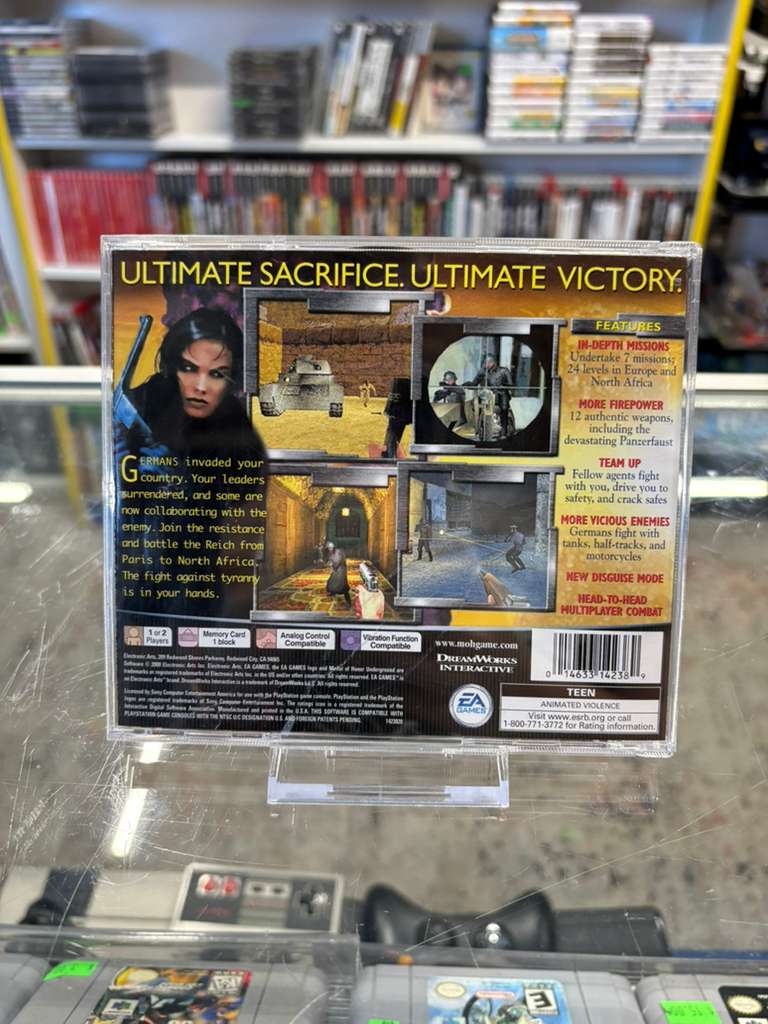 Medal of Honor: Underground - PlayStation