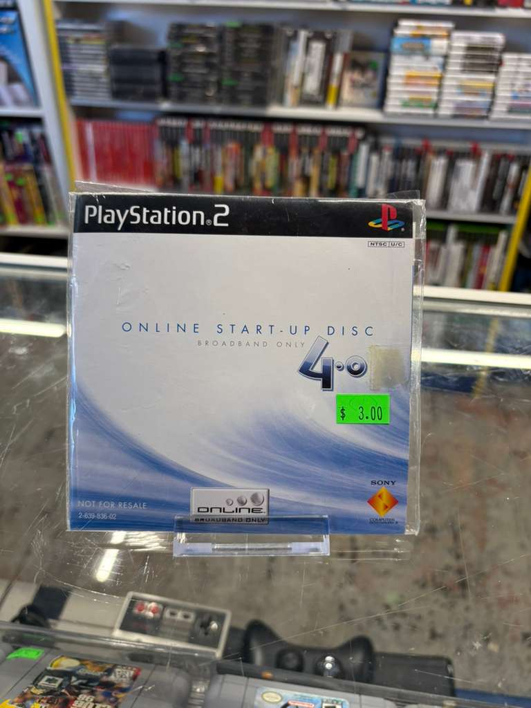 Online Start-Up Disc 4.0 - PlayStation 2