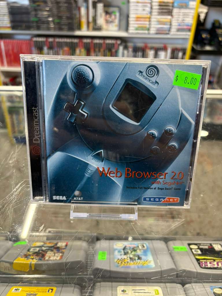Dreamcast Web Browser 2.0 (with SegaNet) - Sega Dreamcast Classic