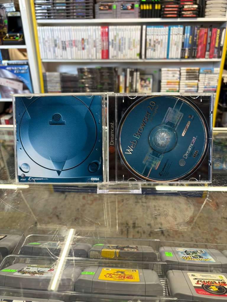 Dreamcast Web Browser 2.0 (with SegaNet) - Sega Dreamcast Classic