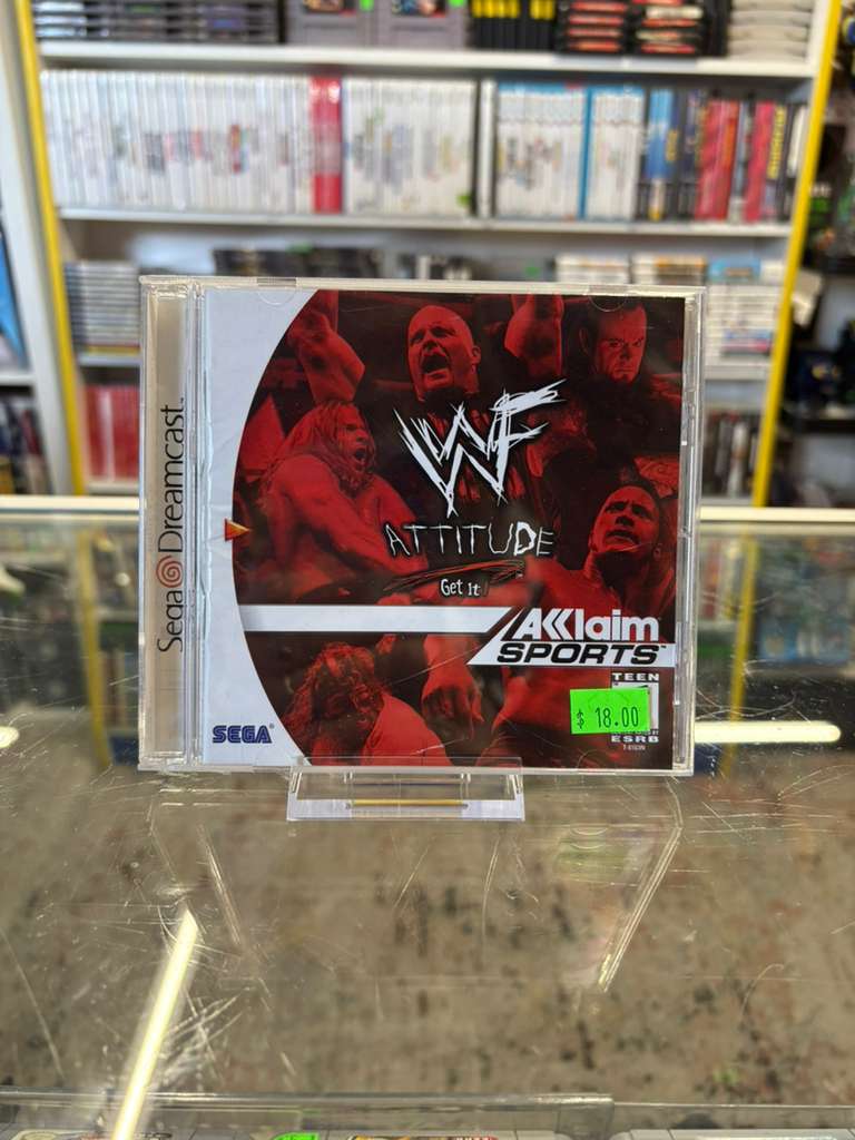WWF Attitude - Sega Dreamcast Classic