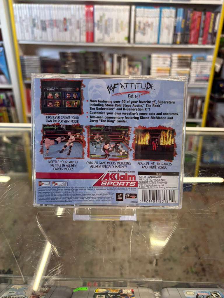 WWF Attitude - Sega Dreamcast Classic