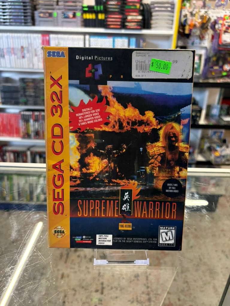 Supreme Warrior - SEGA CD 32X
