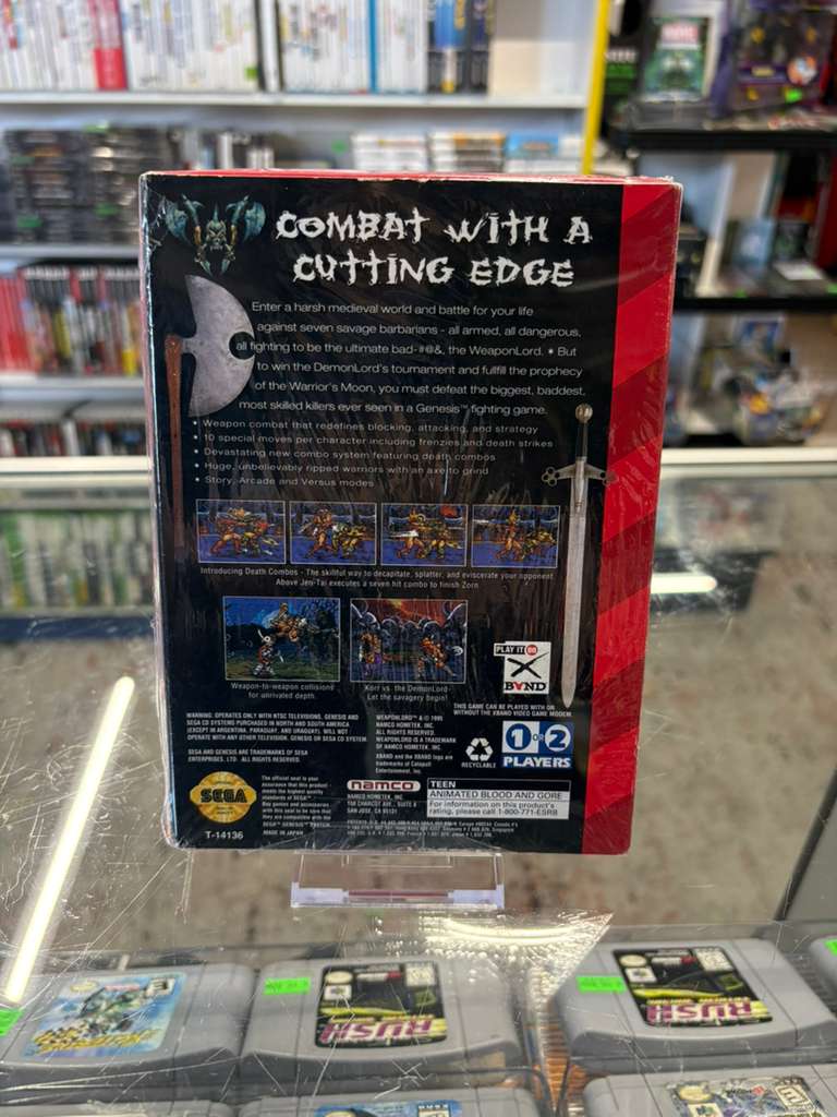 WeaponLord - Sega Genesis Classic