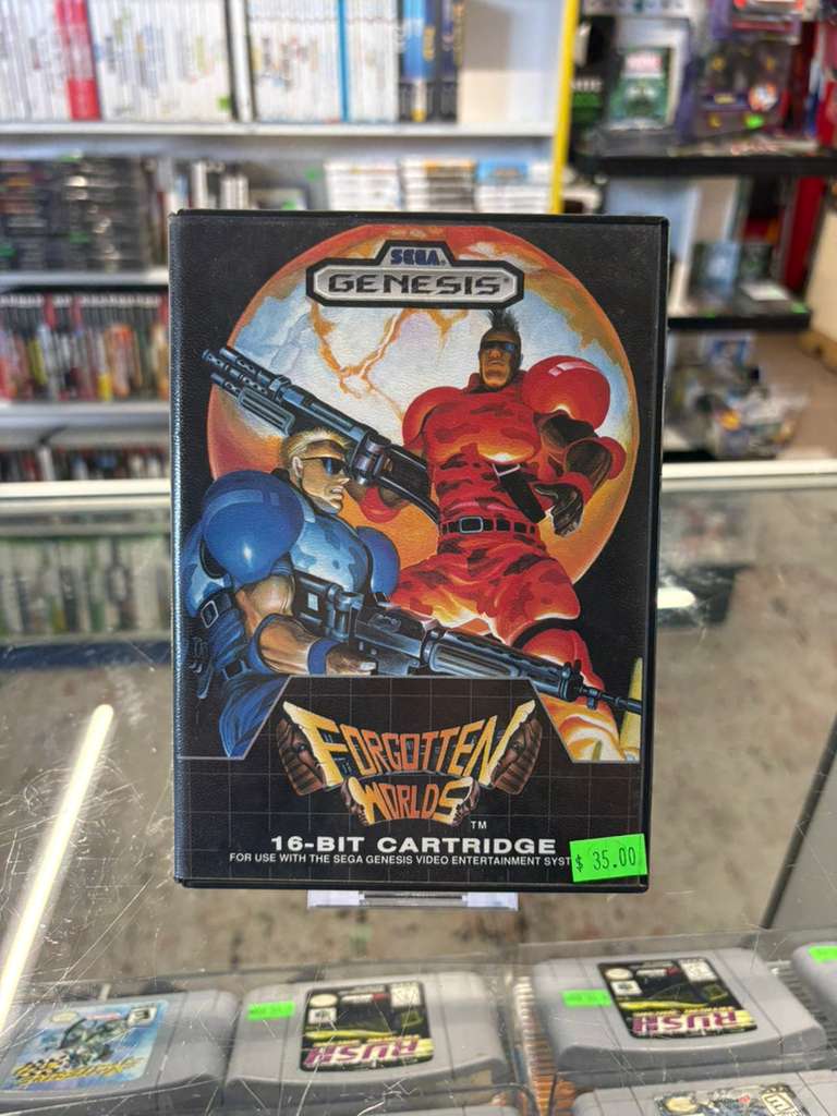 Forgotten Worlds - Sega Genesis Classic
