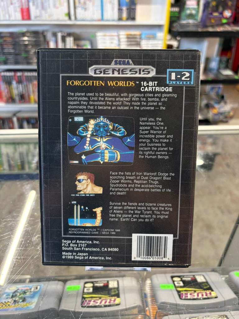 Forgotten Worlds - Sega Genesis Classic