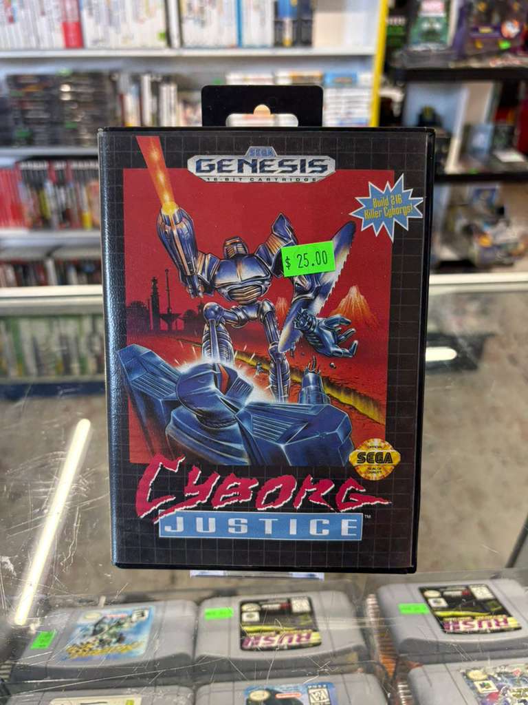 Cyborg Justice - Sega Genesis Classic
