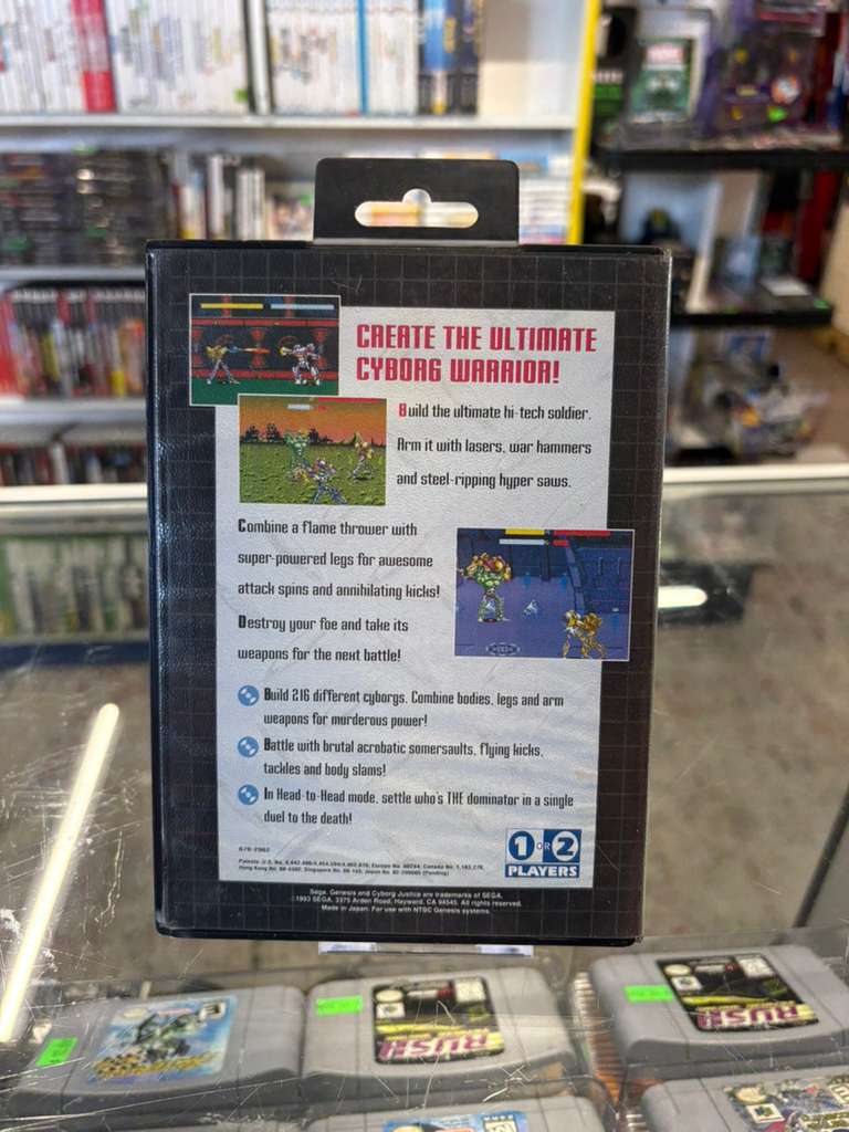 Cyborg Justice - Sega Genesis Classic