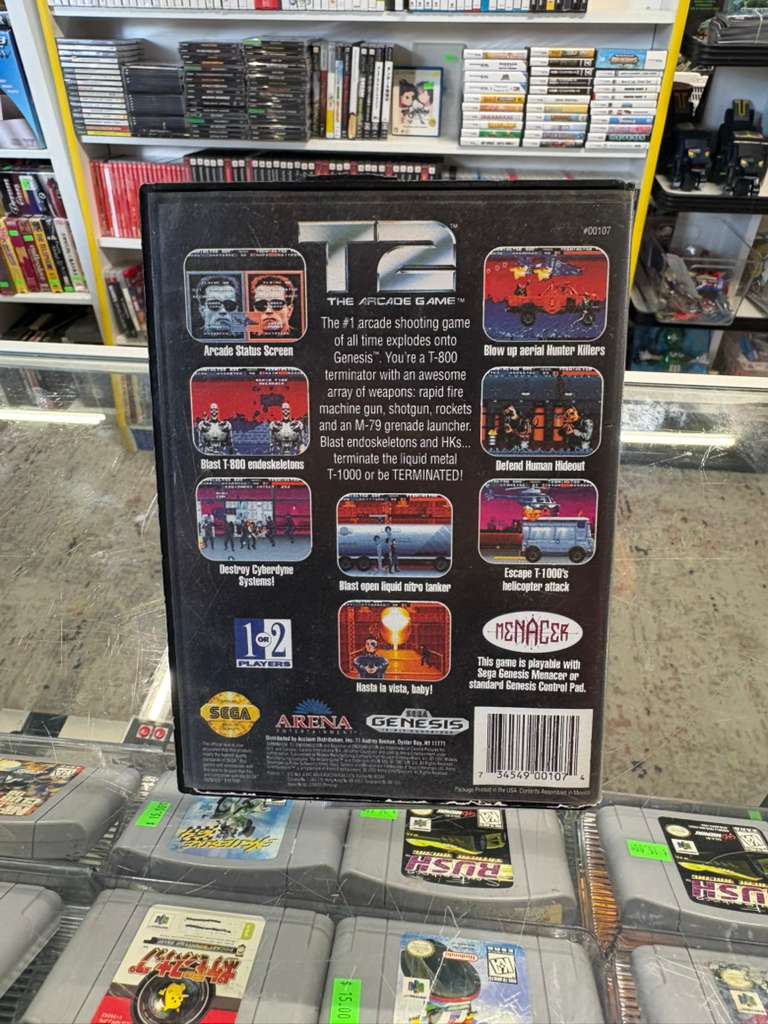 T2: The Arcade Game - Sega Genesis Classic