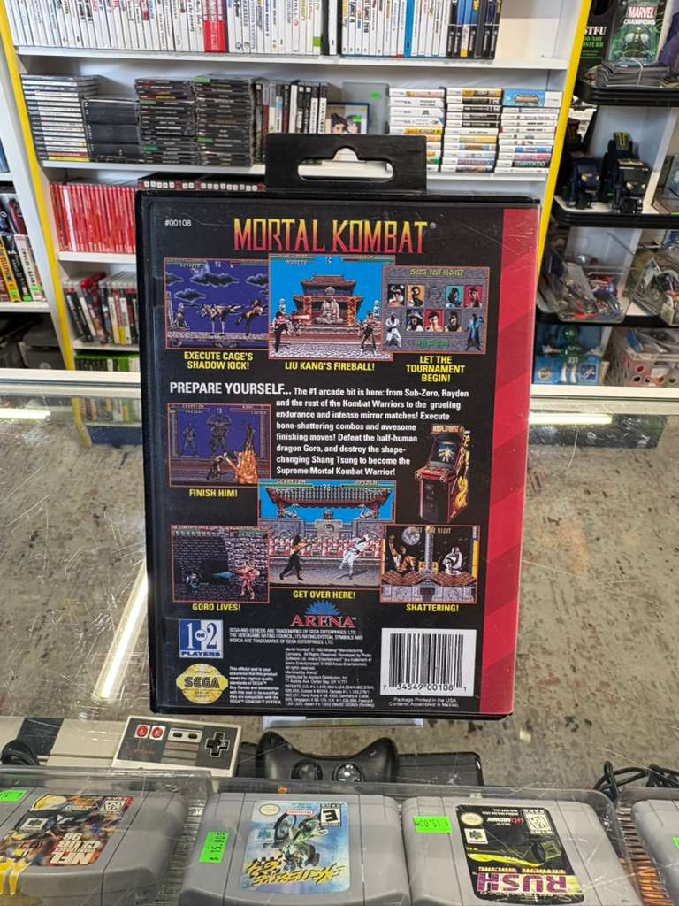 Mortal Kombat - Sega Genesis Classic