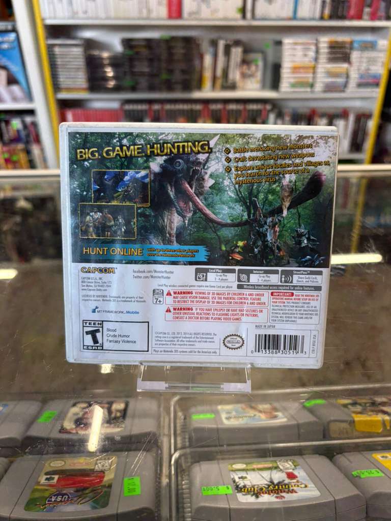 Monster Hunter 4 Ultimate - Nintendo 3DS Classic