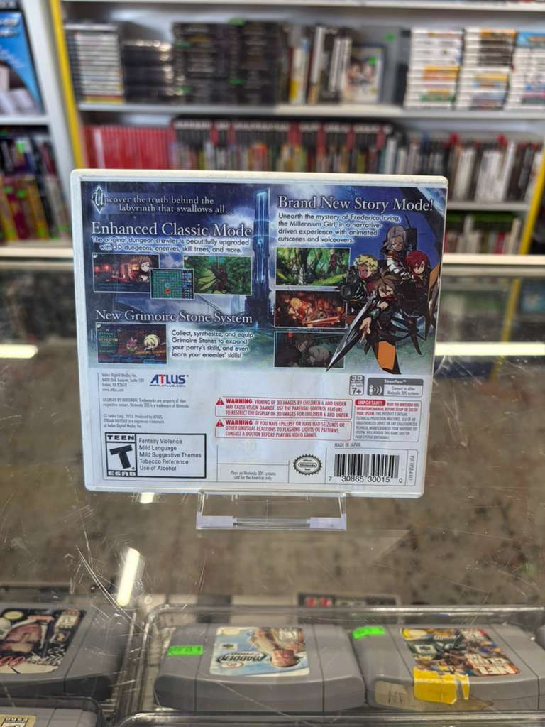 Etrian Odyssey Untold: The Millennium Girl - Nintendo 3DS Classic