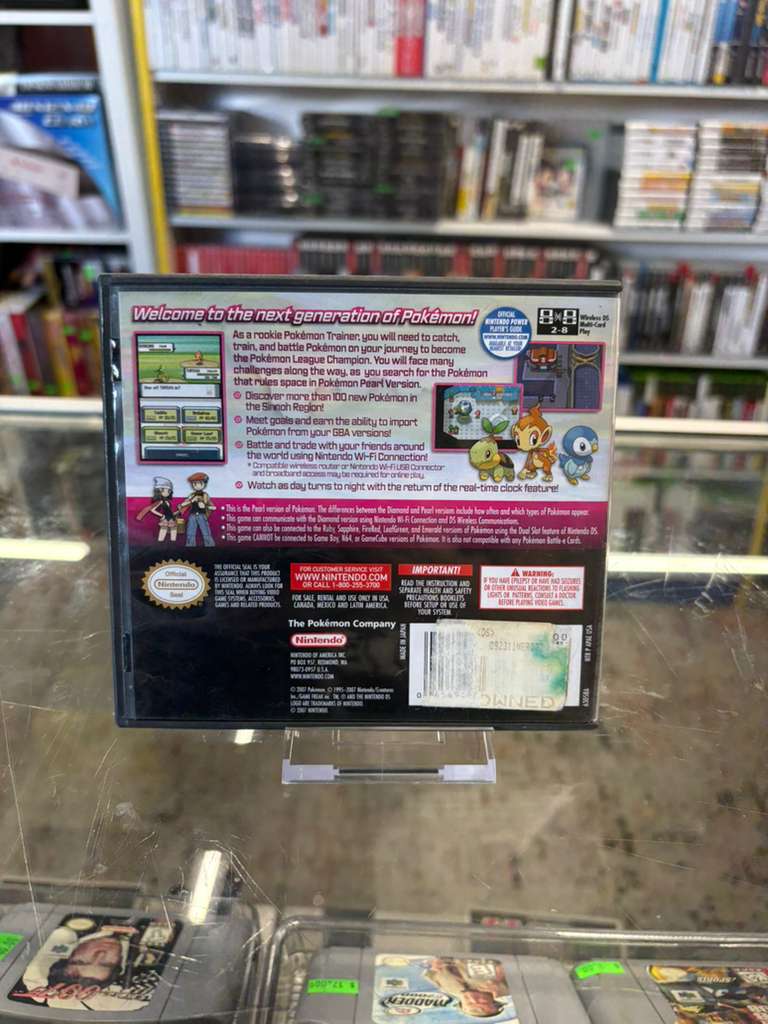 Pokémon Pearl Version - Nintendo DS Classic