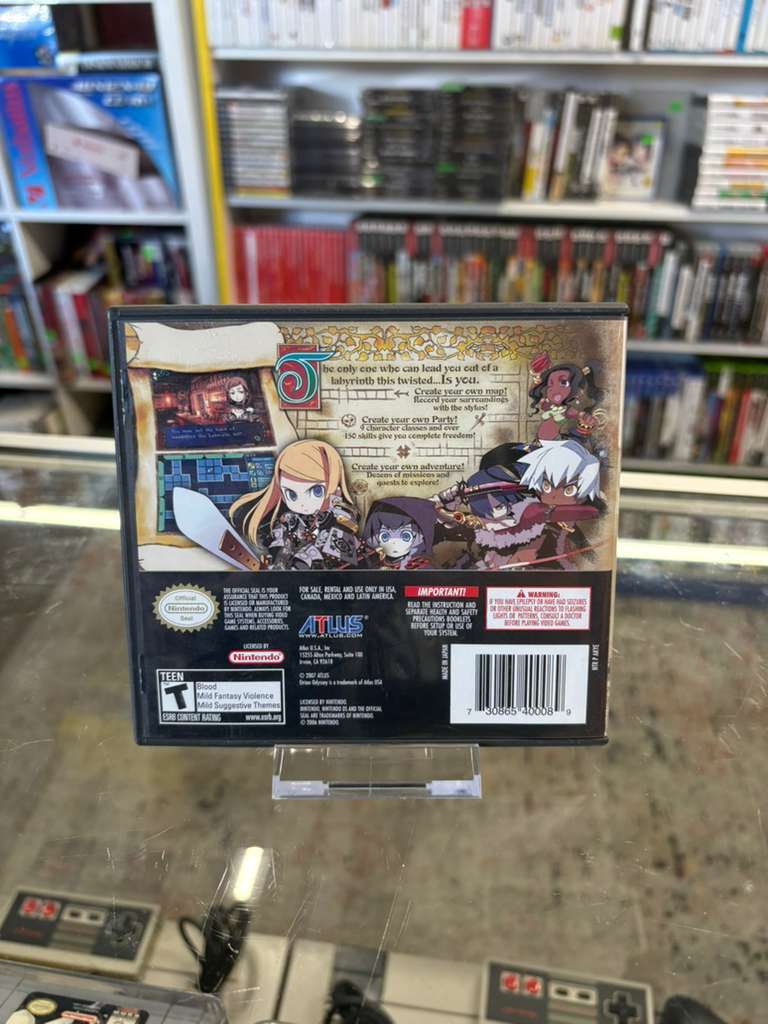 Etrian Odyssey - Nintendo DS Classic