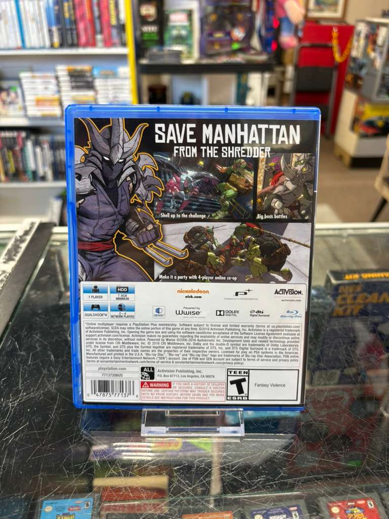Teenage Mutant Ninja Turtles: Mutants in Manhattan - PlayStation 4
