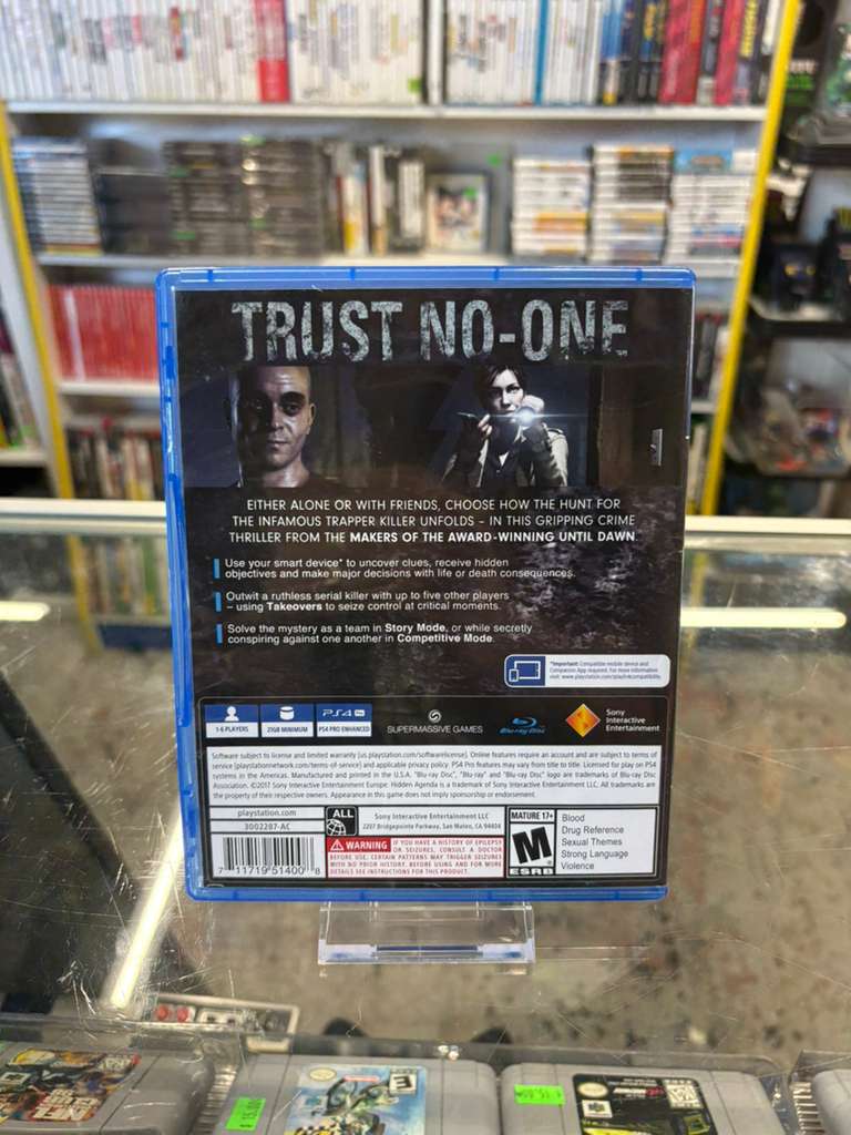 Hidden Agenda - PlayStation 4