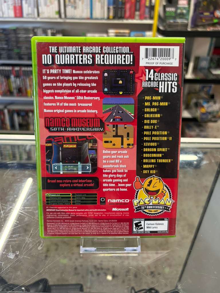 Namco Museum: 50th Anniversary - Original Xbox