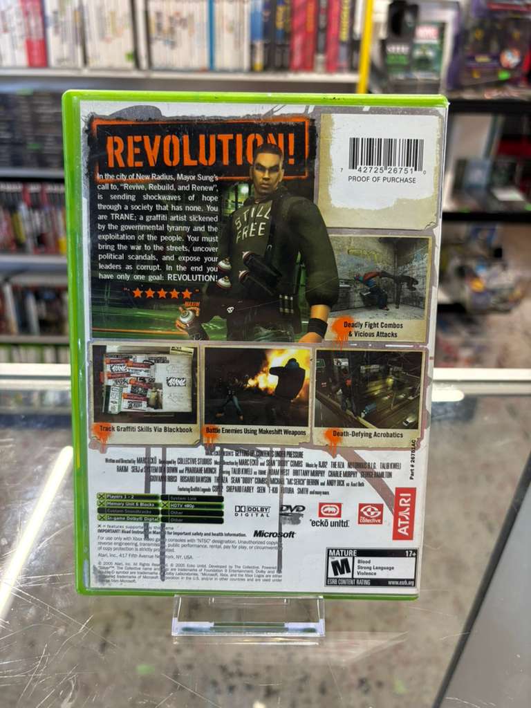 Marc Ecko’s Getting Up: Contents Under Pressure - Original Xbox