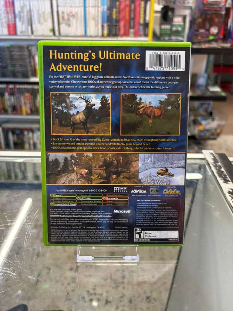 Cabela’s Big Game Hunter: 2005 Adventures - Original Xbox