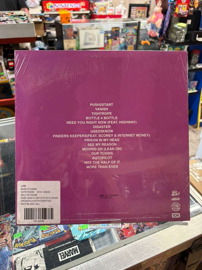 Dro Kenji – With or Without You - Sealed Vinyl