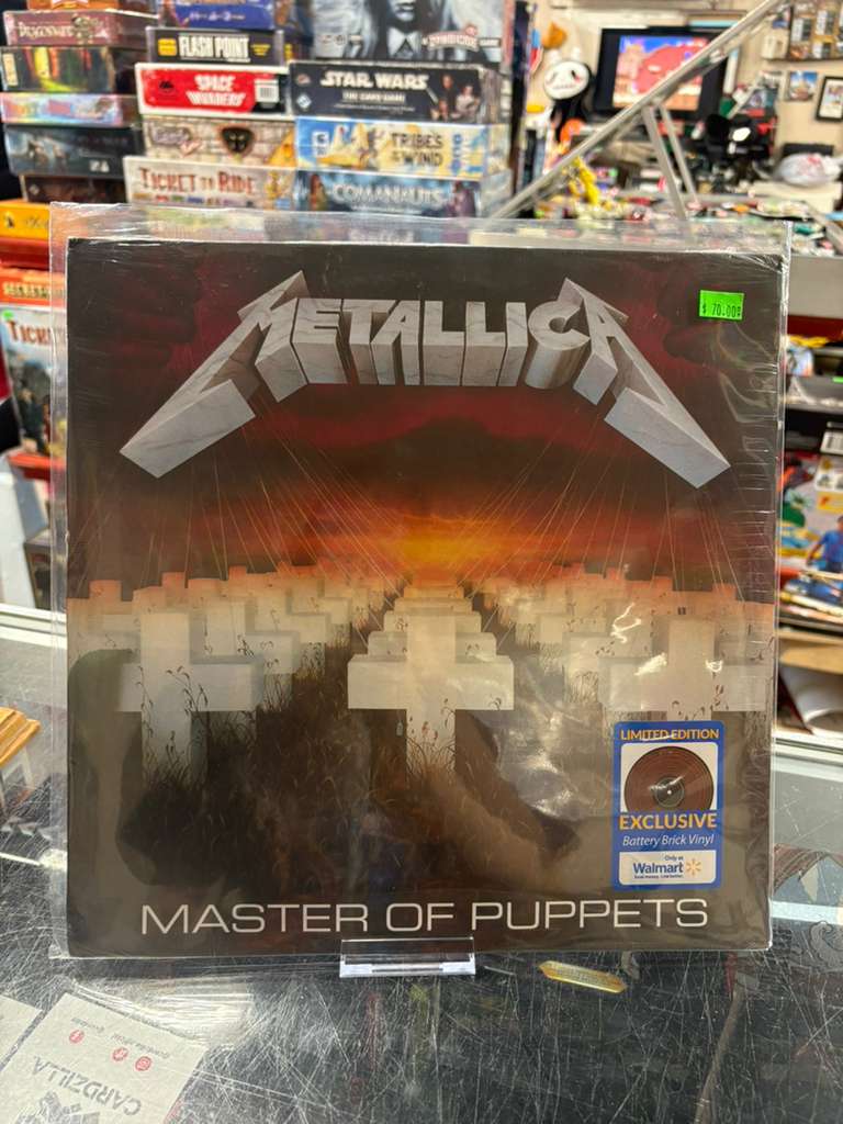 Metallica – Master of Puppets - Sealed Vinyl