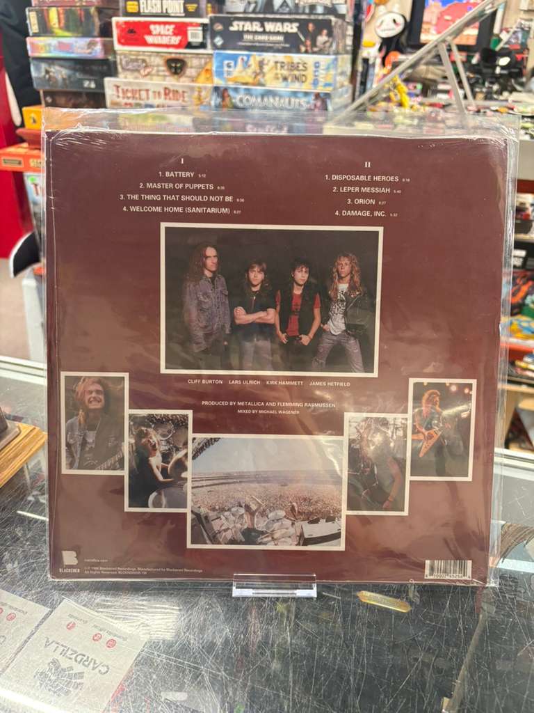 Metallica – Master of Puppets - Sealed Vinyl