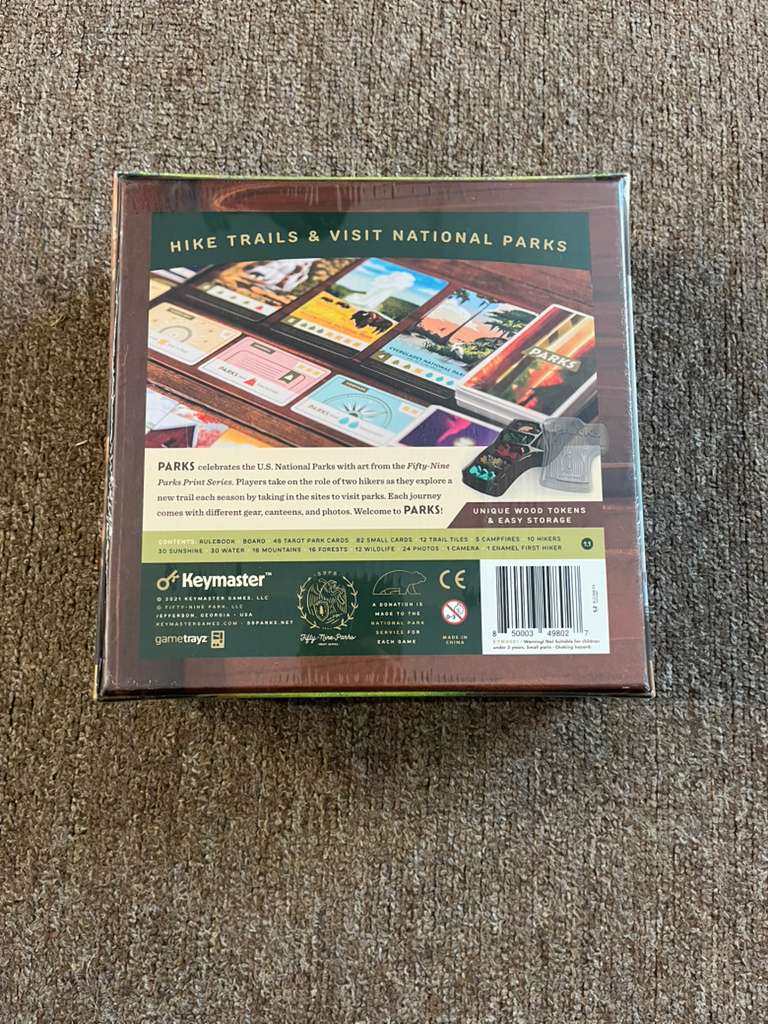 PARKS – Keymaster Games - Board Game