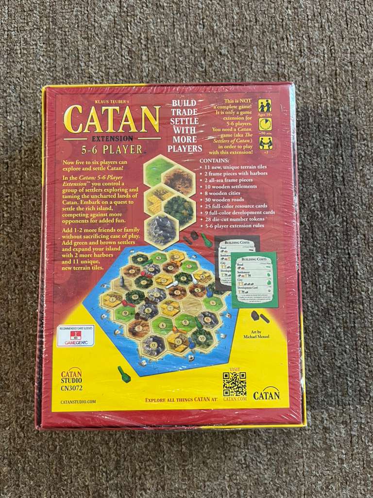 Catan – 5–6 Player Extension - Board Game