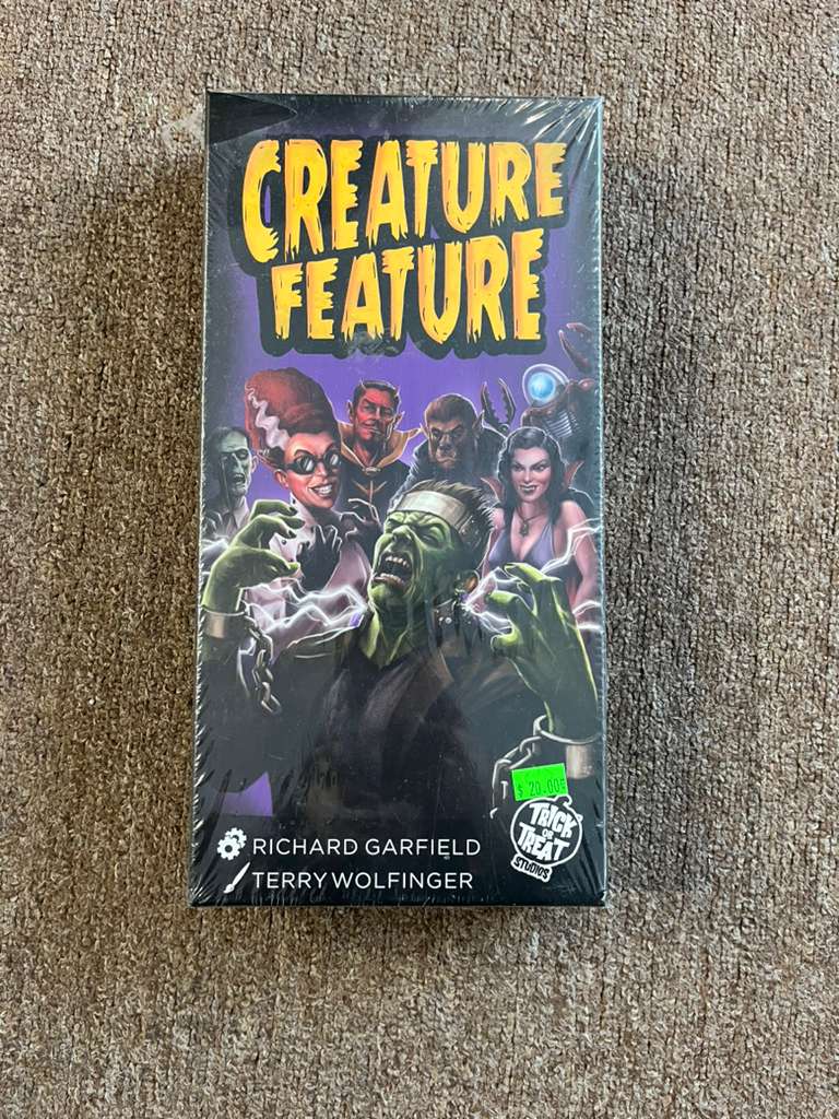 Creature Feature – A Game of Monsters & Movie Mayhem - Board Game