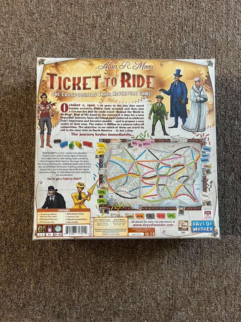 Ticket to Ride – Classic Railway Adventure - Board Game