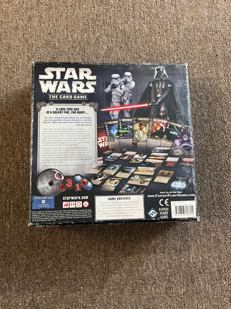 Star Wars: The Card Game – Galactic Conflict for 2 Players - Board Game