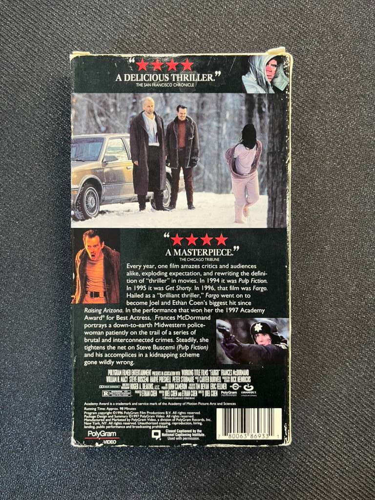 Fargo - VHS