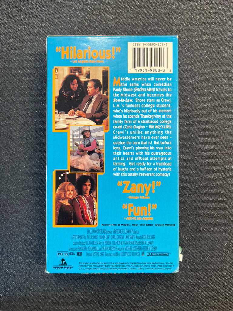 Son in Law - VHS