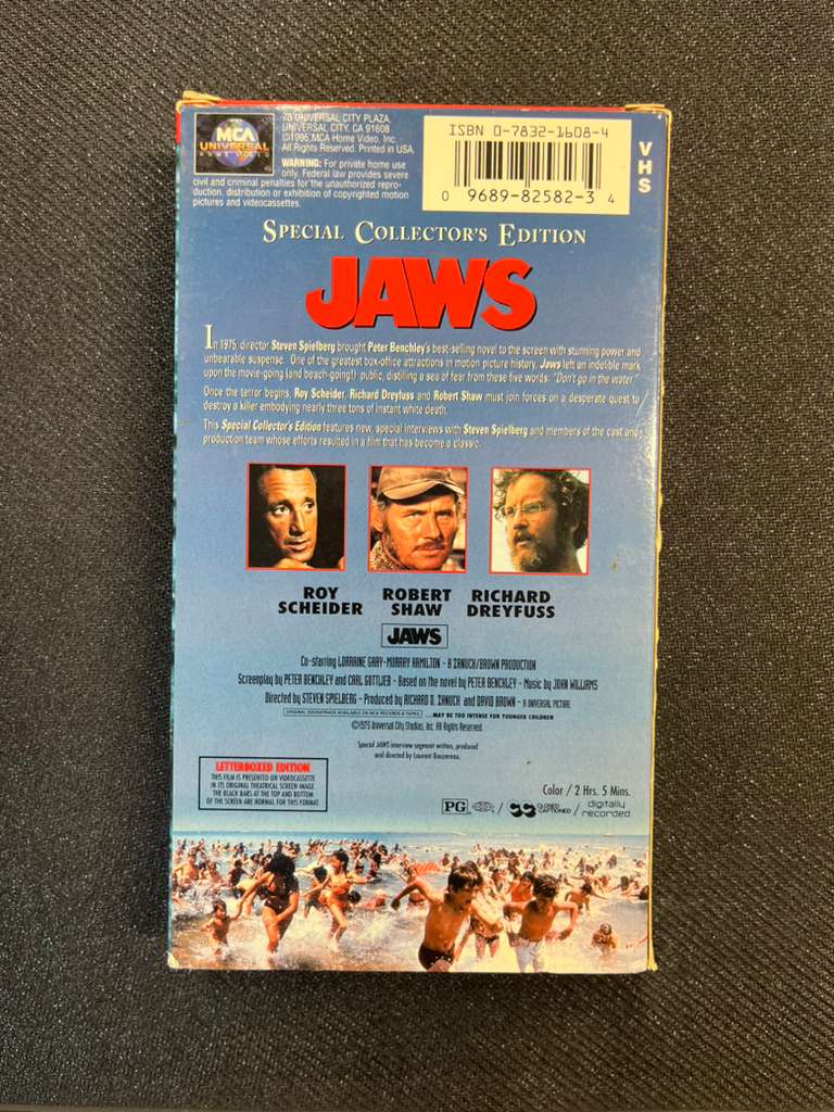 Jaws (VHS – Special Collector’s Edition) - VHS