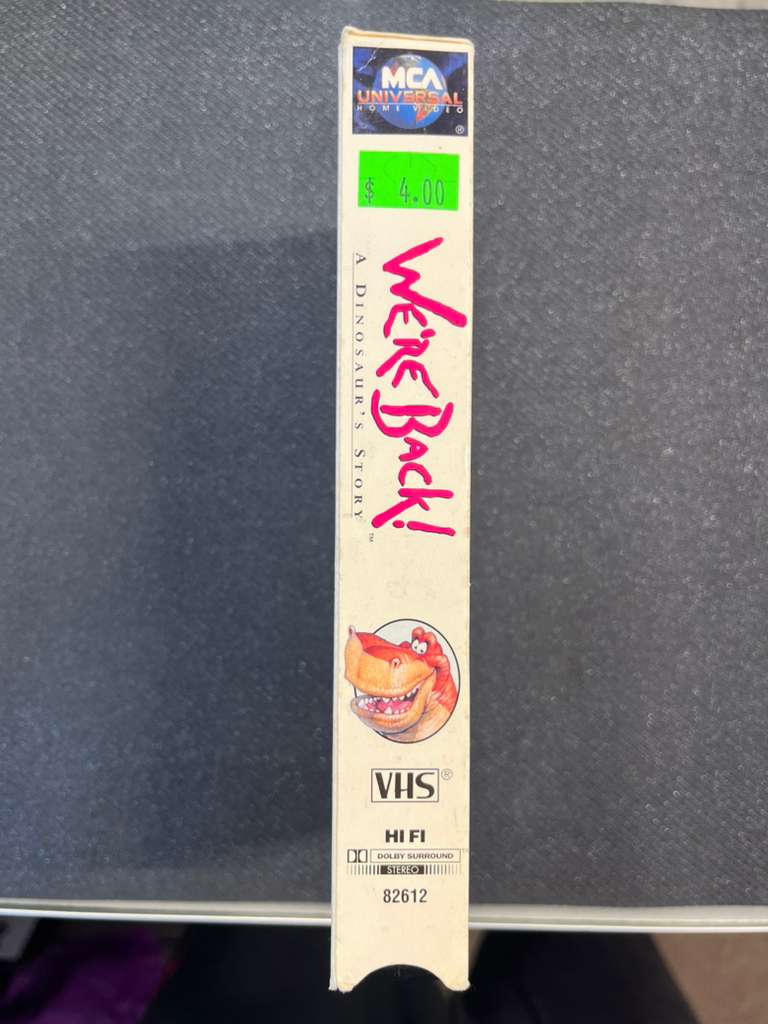 We’re Back! A Dinosaur’s Story - VHS