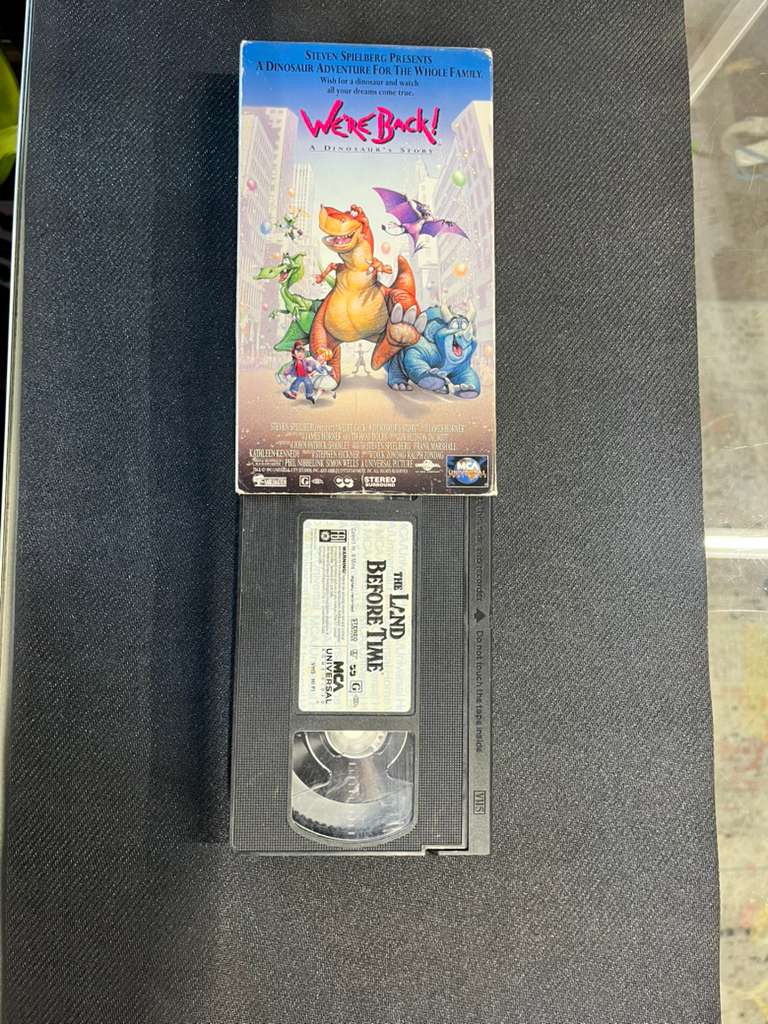 We’re Back! A Dinosaur’s Story - VHS