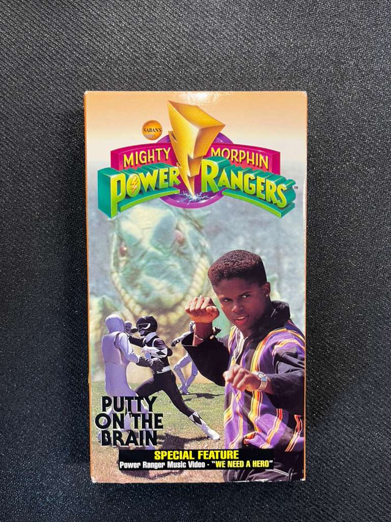 Mighty Morphin Power Rangers: Putty on the Brain - VHS
