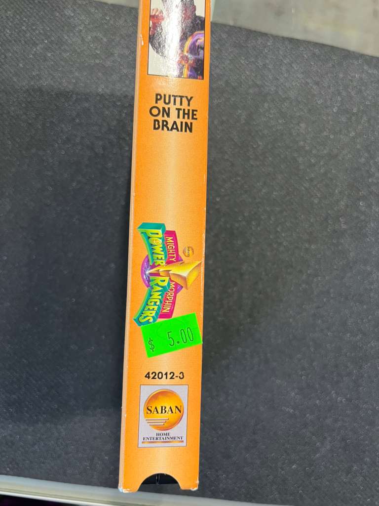 Mighty Morphin Power Rangers: Putty on the Brain - VHS