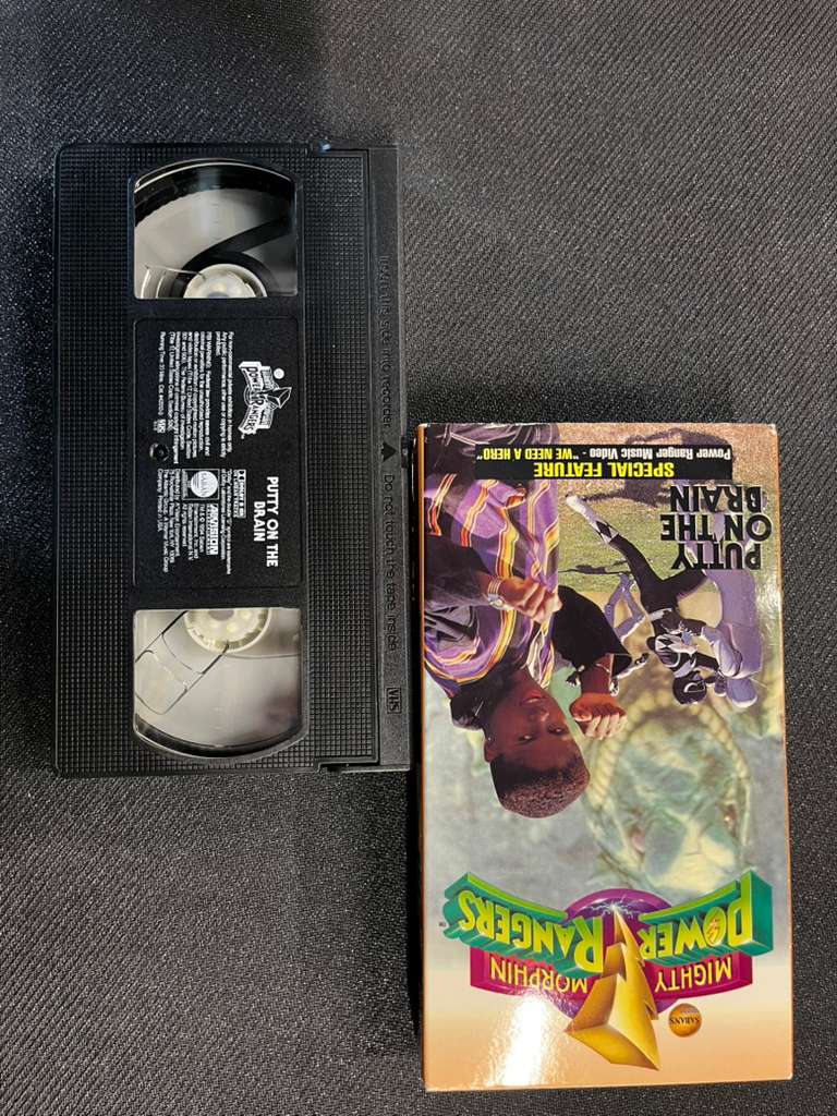 Mighty Morphin Power Rangers: Putty on the Brain - VHS