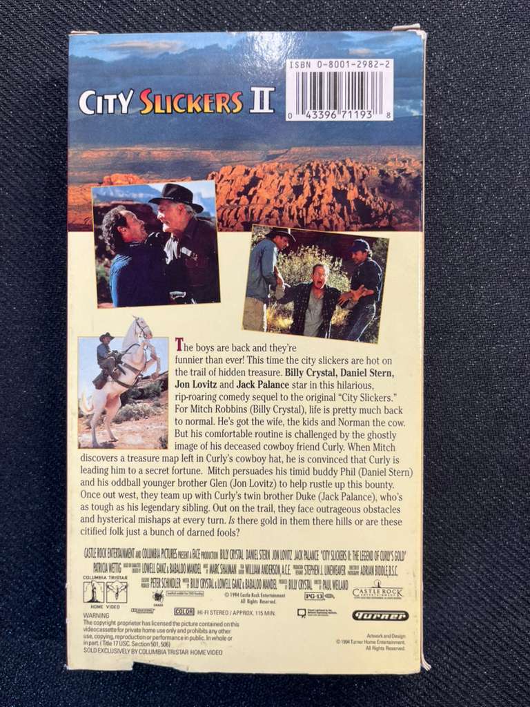 City Slickers II: The Legend of Curly’s Gold - VHS