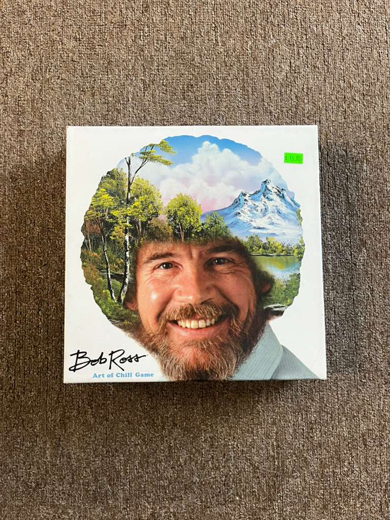 Bob Ross: The Art of Chill Game – A Happy Little Board Game - Board Game