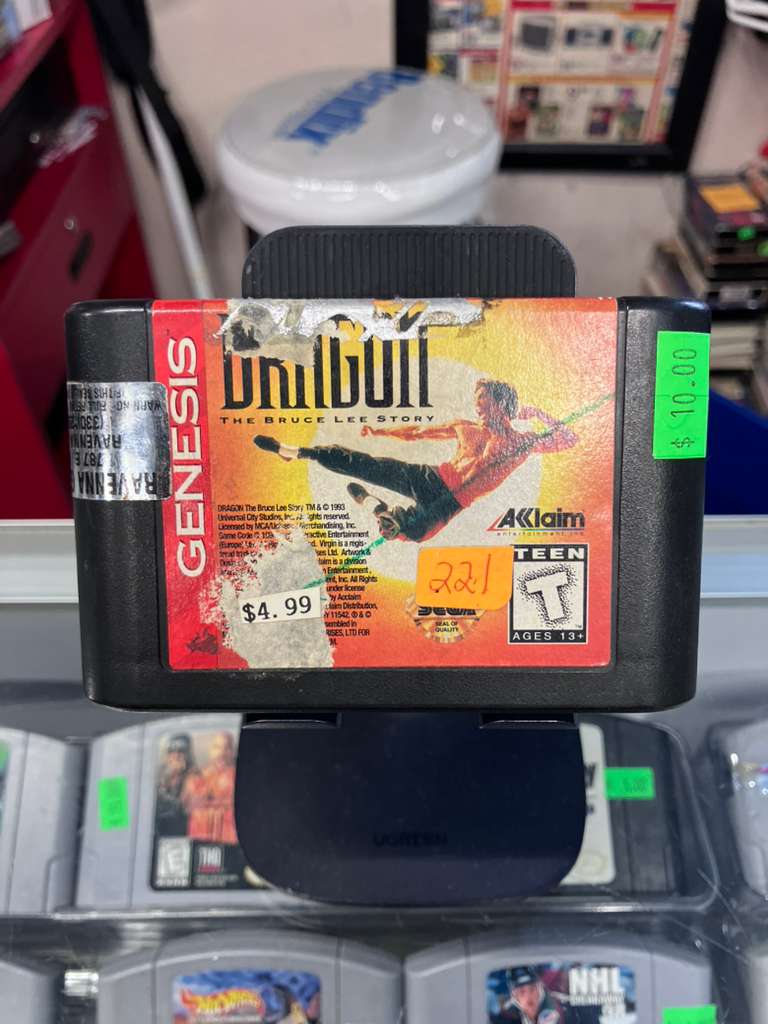 Dragon: The Bruce Lee Story - Sega Genesis Classic