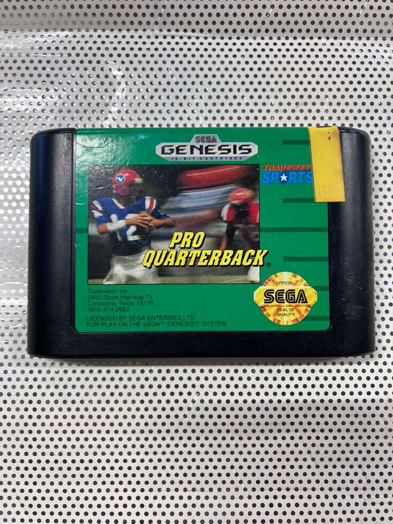 Pro Quarterback - Sega Genesis Classic