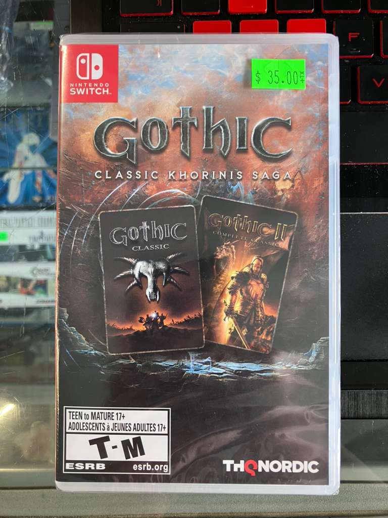 Gothic Classic Khorinis Saga - Nintendo Switch New Sealed