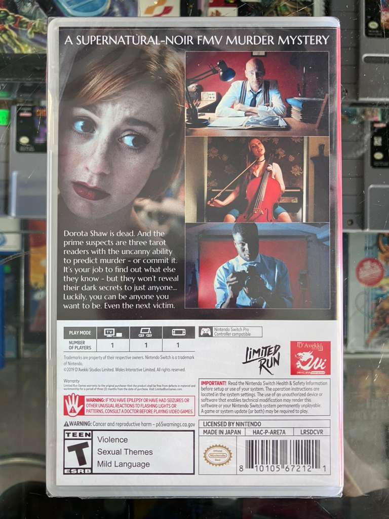 The Shapeshifting Detective - Nintendo Switch New Sealed