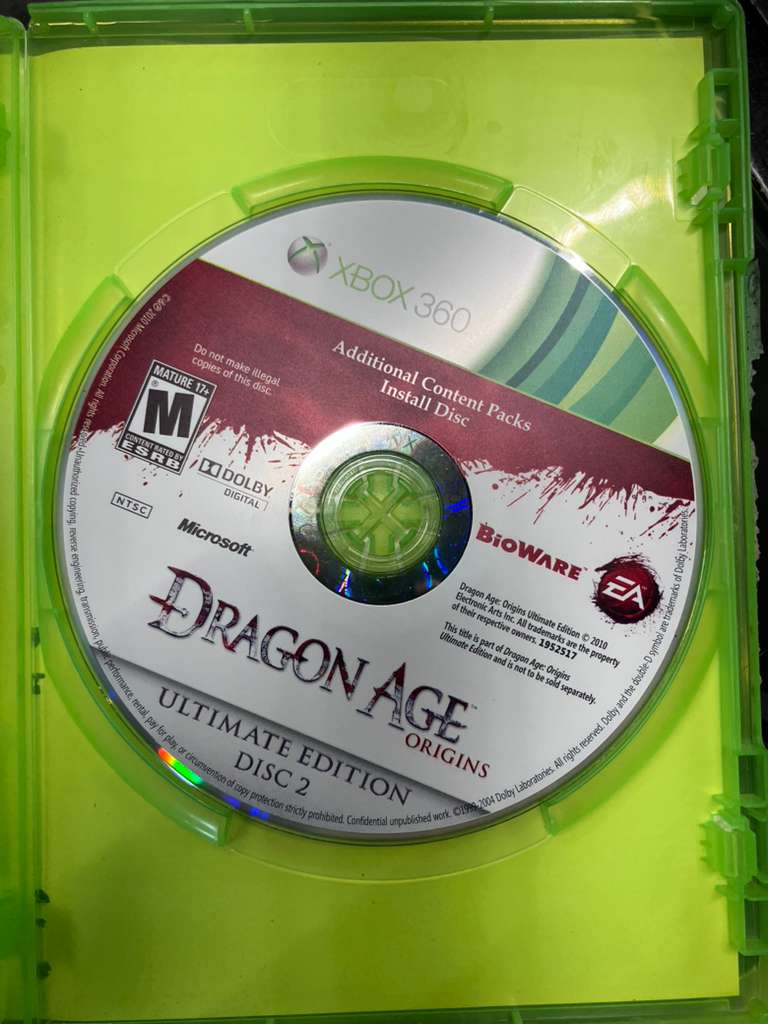 Dragon Age: Origins Ultimate Edition - Xbox 360
