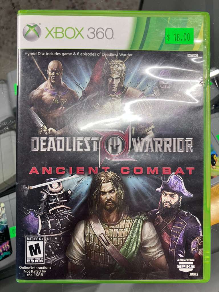 Deadliest Warrior Ancient Combat - Xbox 360