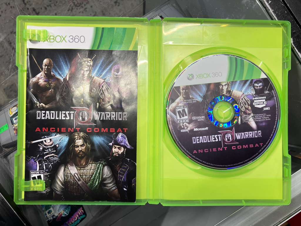 Deadliest Warrior Ancient Combat - Xbox 360