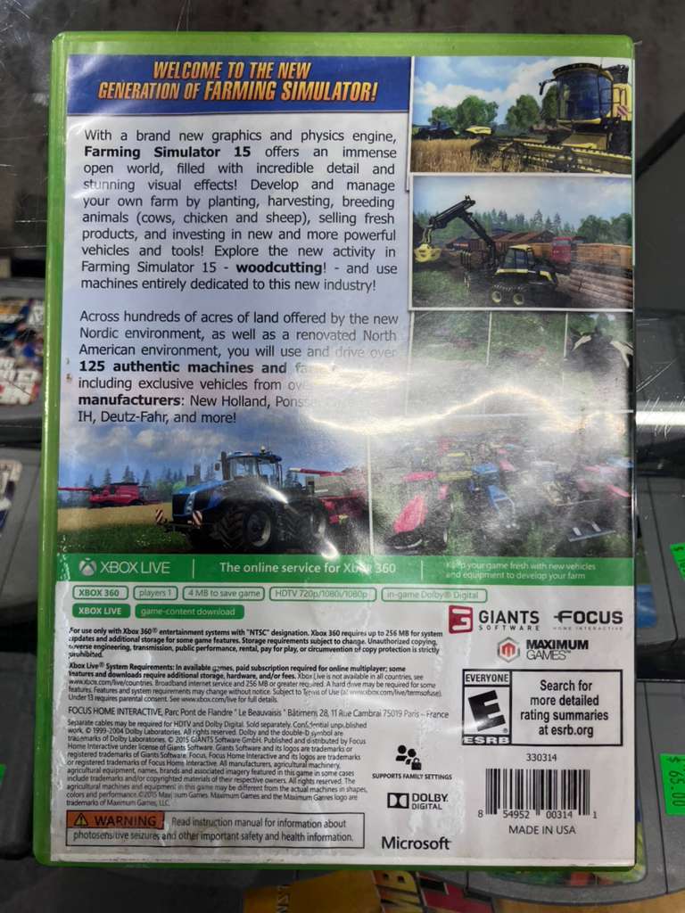 Farming Simulator 15 - Xbox 360